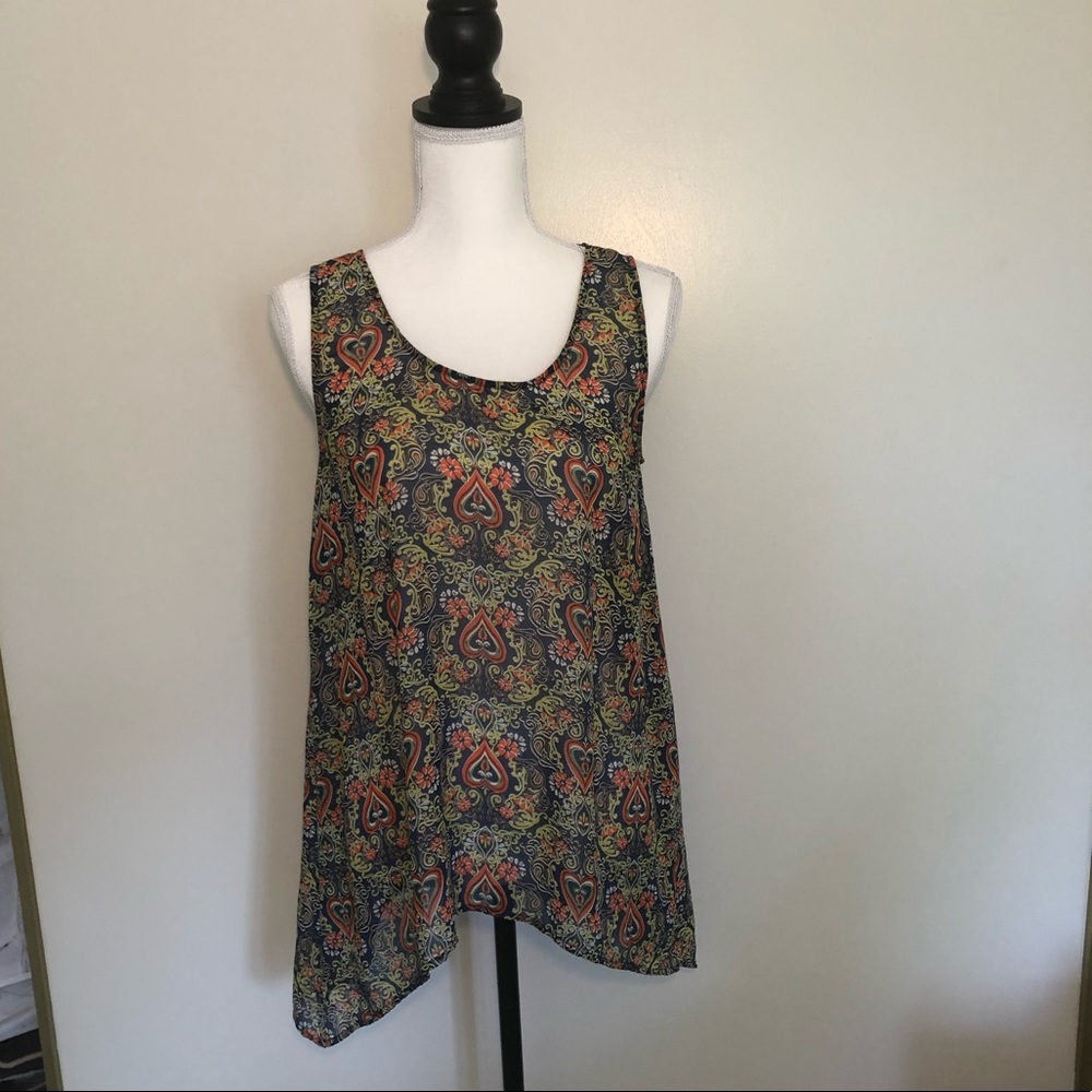 Flowy summer boho top
